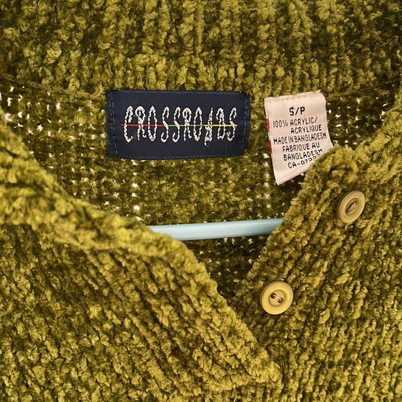 Girls Green T-Shirt Polo Sweater - Picture 2 of 3